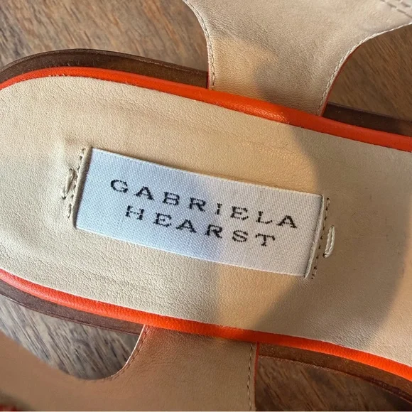 Gabriela Hearst "Mika” Embroidered Leather Platform Sandals (NWT) - Picture 4 of 9